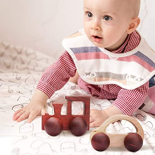 Promise Babe 2pc Wooden Rattle and Car Toys 1