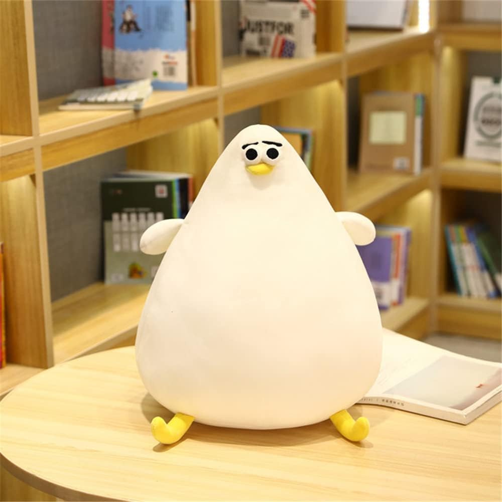 DEYI 26cm Simulation Mother Hen Plush Doll