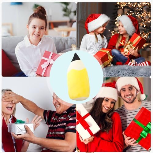 CHELEI2019 197 Pencil Pillow Plush Toy for Kids Yellow