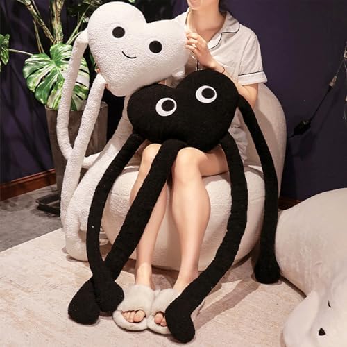 Soft Heart Shaped Plush Pillow for Kids and Adults