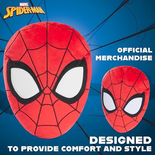 Disney 3D Plush Pillow for Kids - Red Spiderman Design