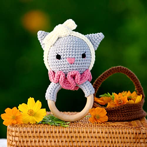 Bunny - Tuban Cat Rattle Eye-Catching Toy for Toddlers