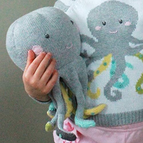 ZUBELS Baby Ollie The Octopus Plush Toy Doll