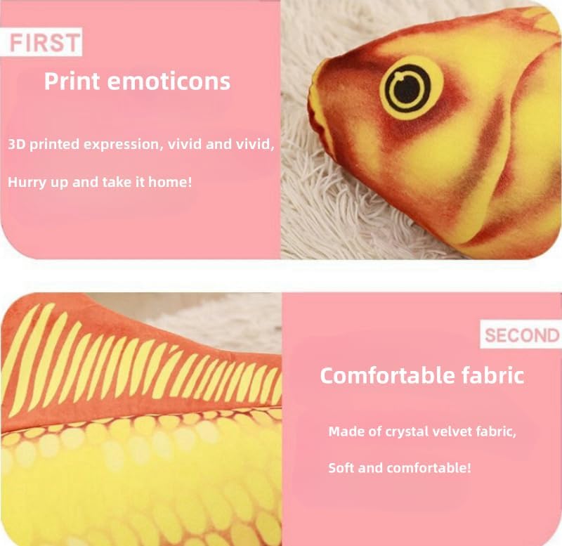 315 Inch Giant Soft Fish Plush Pillow