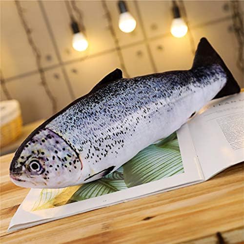 Tee-Mo Simulation Fish Plush Pillow 157 in Salmon