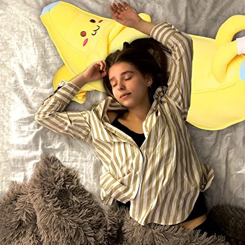 Cute Banana Plush Pillow - Cuddly Stuffed Animal Toy