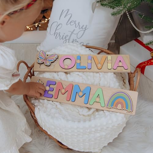 Personalized Wooden Name Puzzle for Baby 1