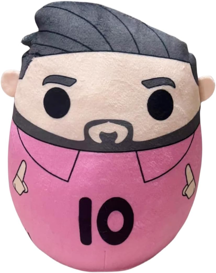 Cartoon Soccer Star Plush Pillow Toy No 10