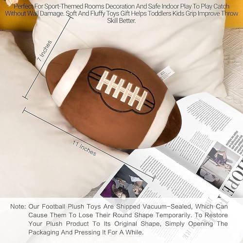 CatchStar Football Plush Baby Room Decor