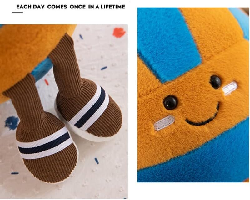 11 Cute Football Plush Pillow for Kids Birthday Gift