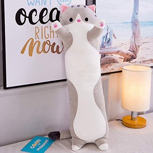 WUYU Plush Cat Pillow Soft Stuffed Kitten Toy for Kids