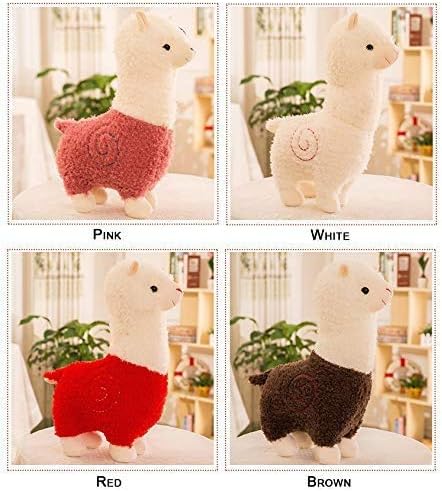 18 Alpaca Plush Toy White Cute Hug Pillow