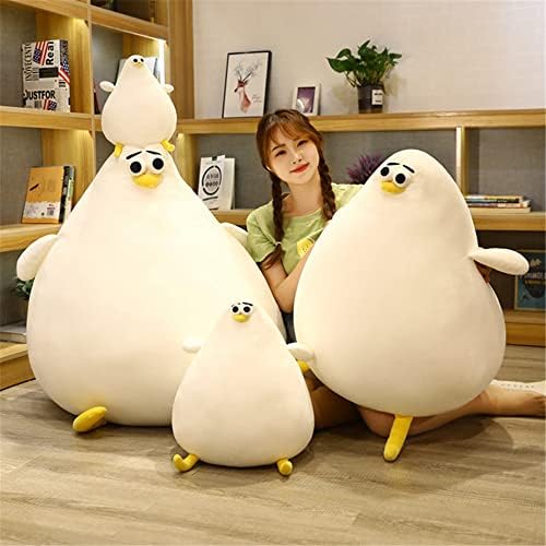 DEYI 26cm Simulation Mother Hen Plush Doll