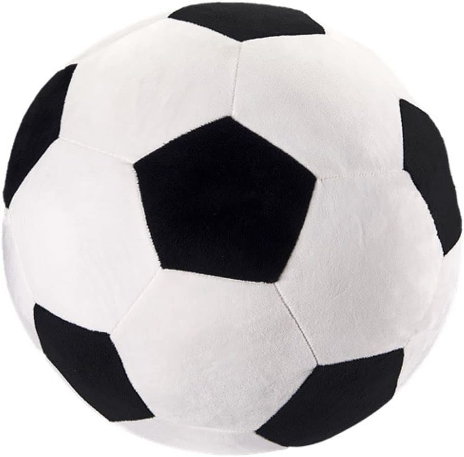 Plush Soccer Ball 118 Inch Soft Football Stuffed Toy Pillow