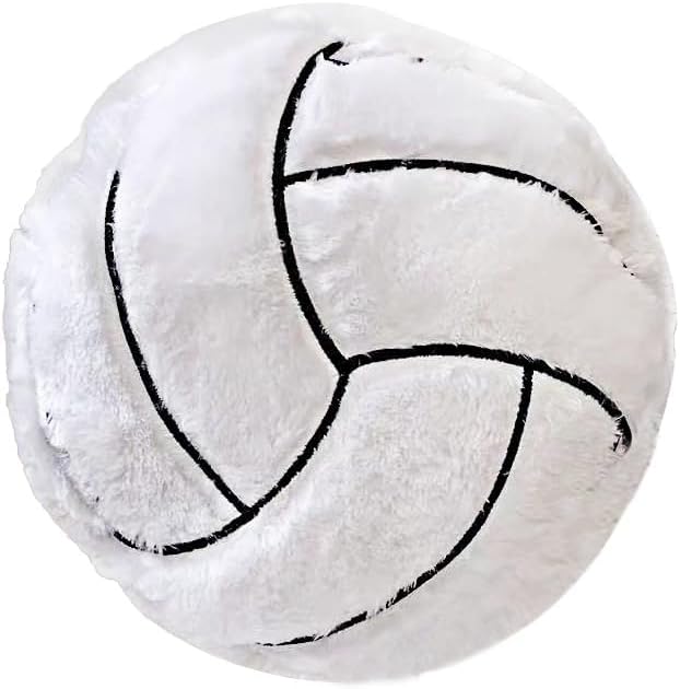 14 Inch Volleyball Plush Pillow Toy for Kids