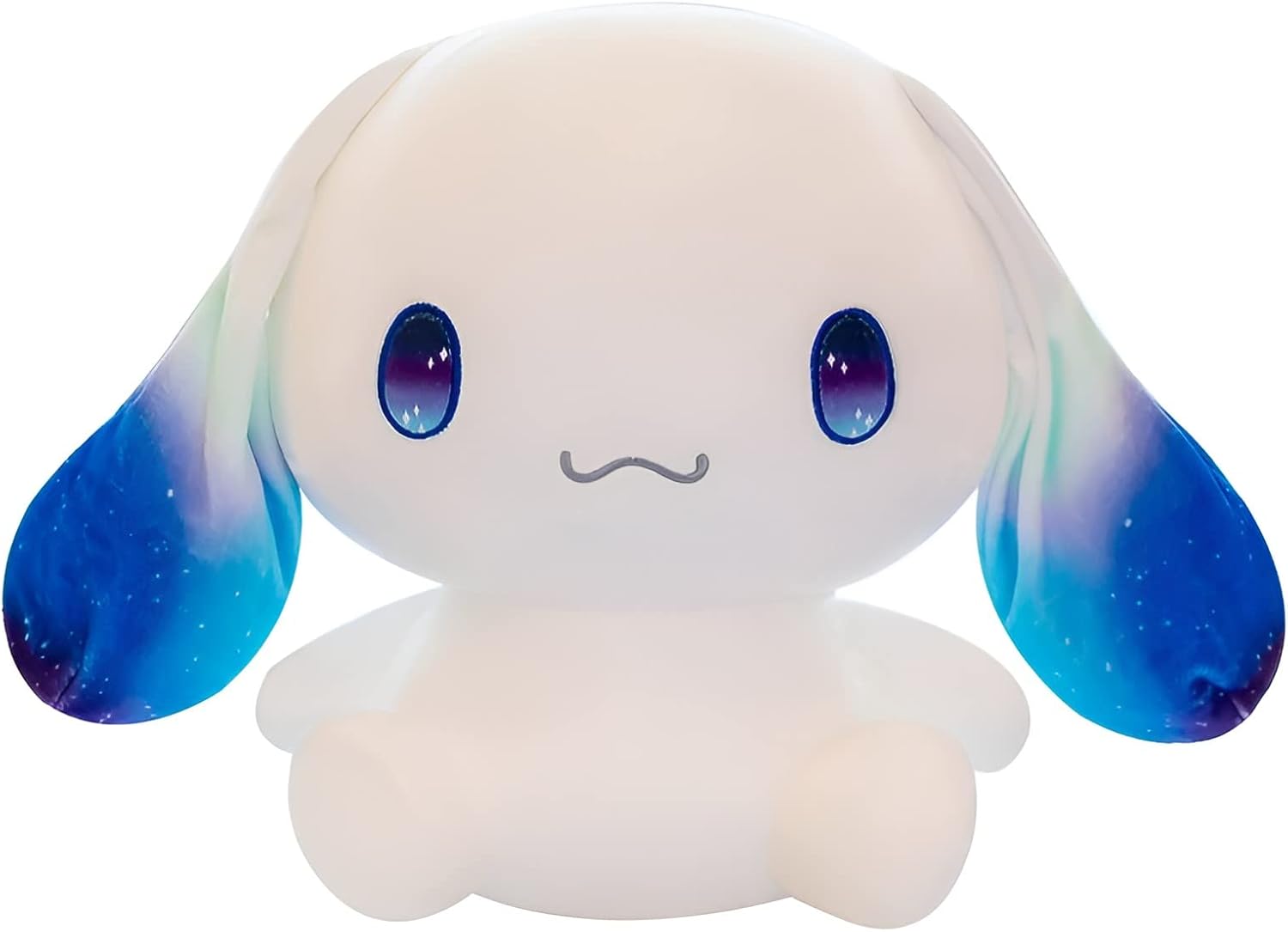 OULV Big Ear White Plush Dog Toy 118 Inch Hugging Pillow