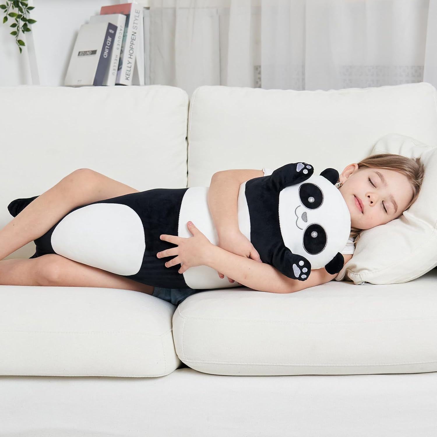 Tianmihou 36 Inch Giant Panda Plush Soft Body Pillow