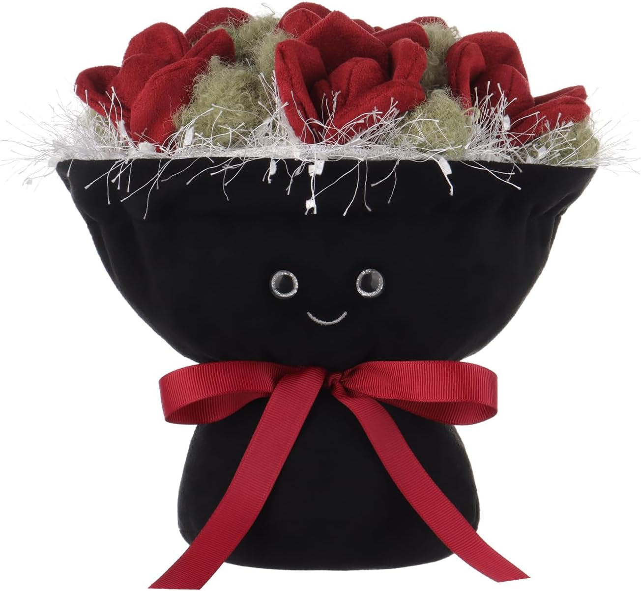 Apricot Lamb Romantic Rose Bouquet Plush Toy