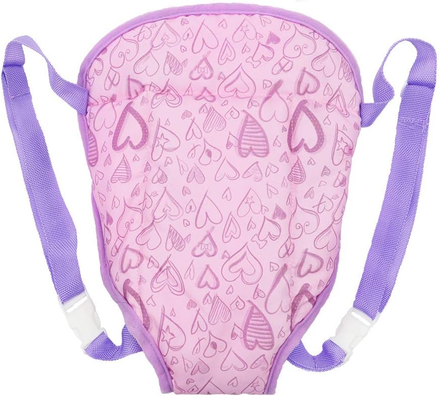 Baby Dolls Carrier Backpack for 18 Inch Dolls Purple