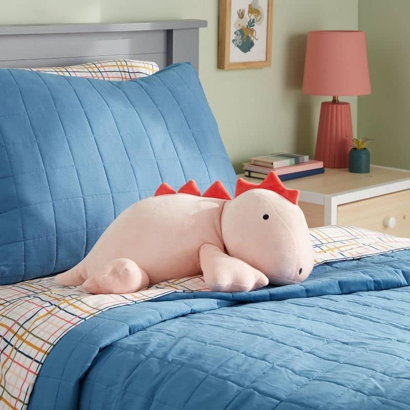 OSOCU 14 LB Weighted Stegosaurus Plush Pillow