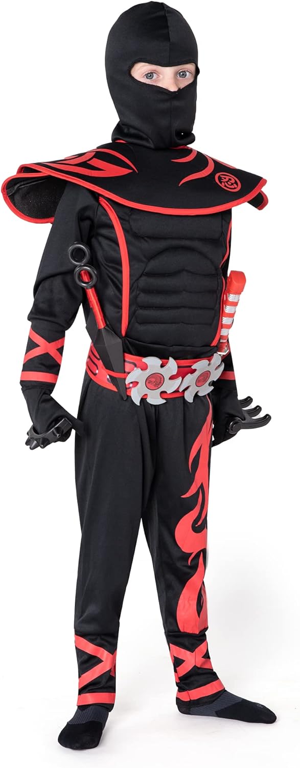 Spooktacular Creations Kids Ninja Costume Halloween
