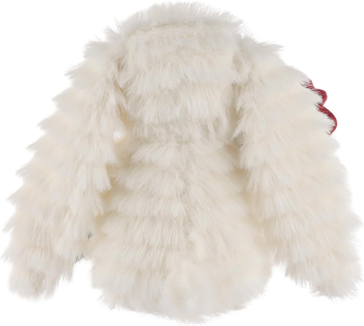 Apricot Lamb Huffy Rabbit with Rose Plush Toy