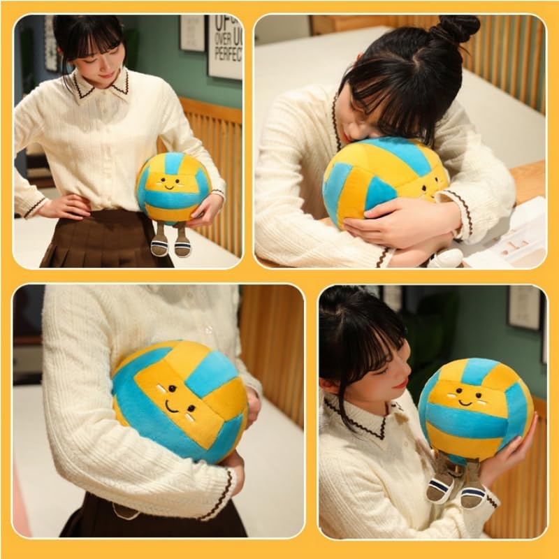 11 Cute Football Plush Pillow for Kids Birthday Gift