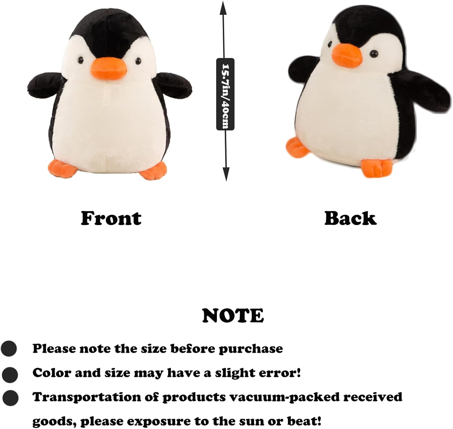 CHELEI2019 157 Cute Penguin Plush Hug Pillow