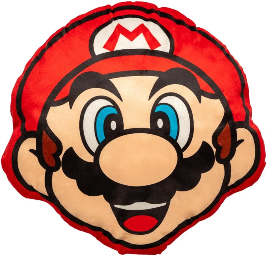 Franco Super Mario Plush Pillow 16 Inches Tall