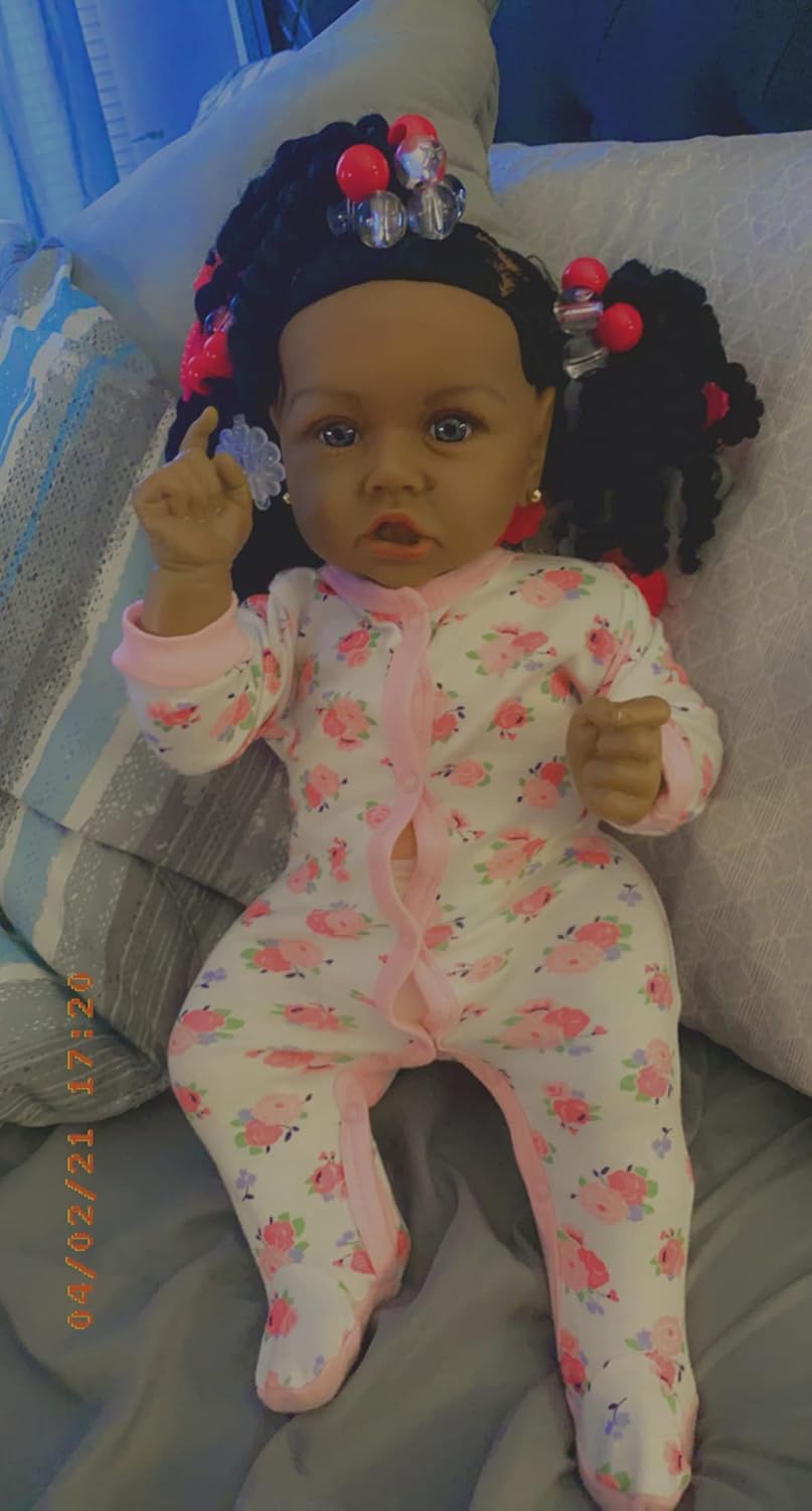 ZTDOLL Reborn Baby Doll Girl 18 Inch Handmade Realistic