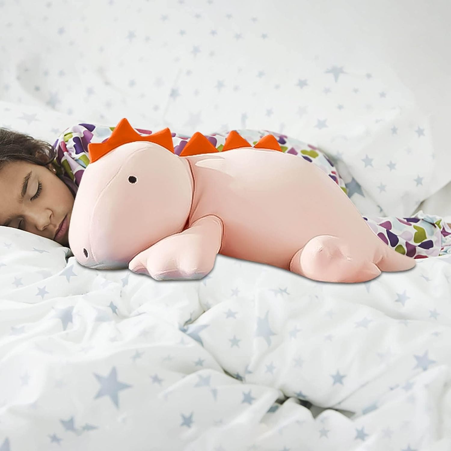 OSOCU 14 LB Weighted Stegosaurus Plush Pillow