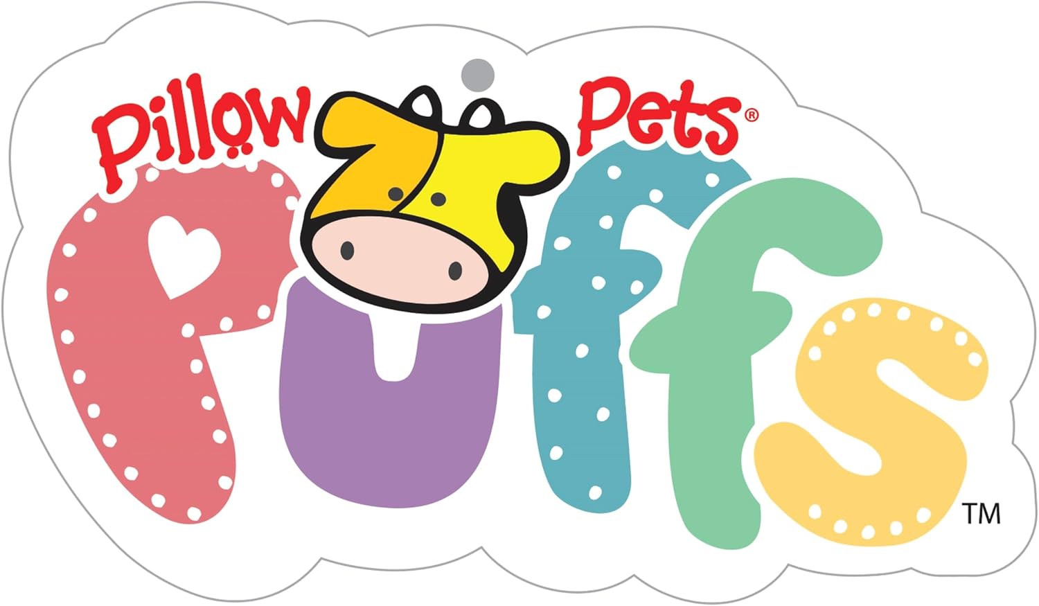 Pillow Pets - Sweet Strawberry Cow Plush Pillow
