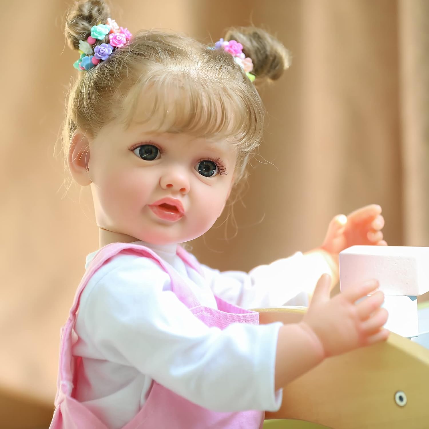 22 Inch Reborn Baby Doll for Kids Birthday Gift Set