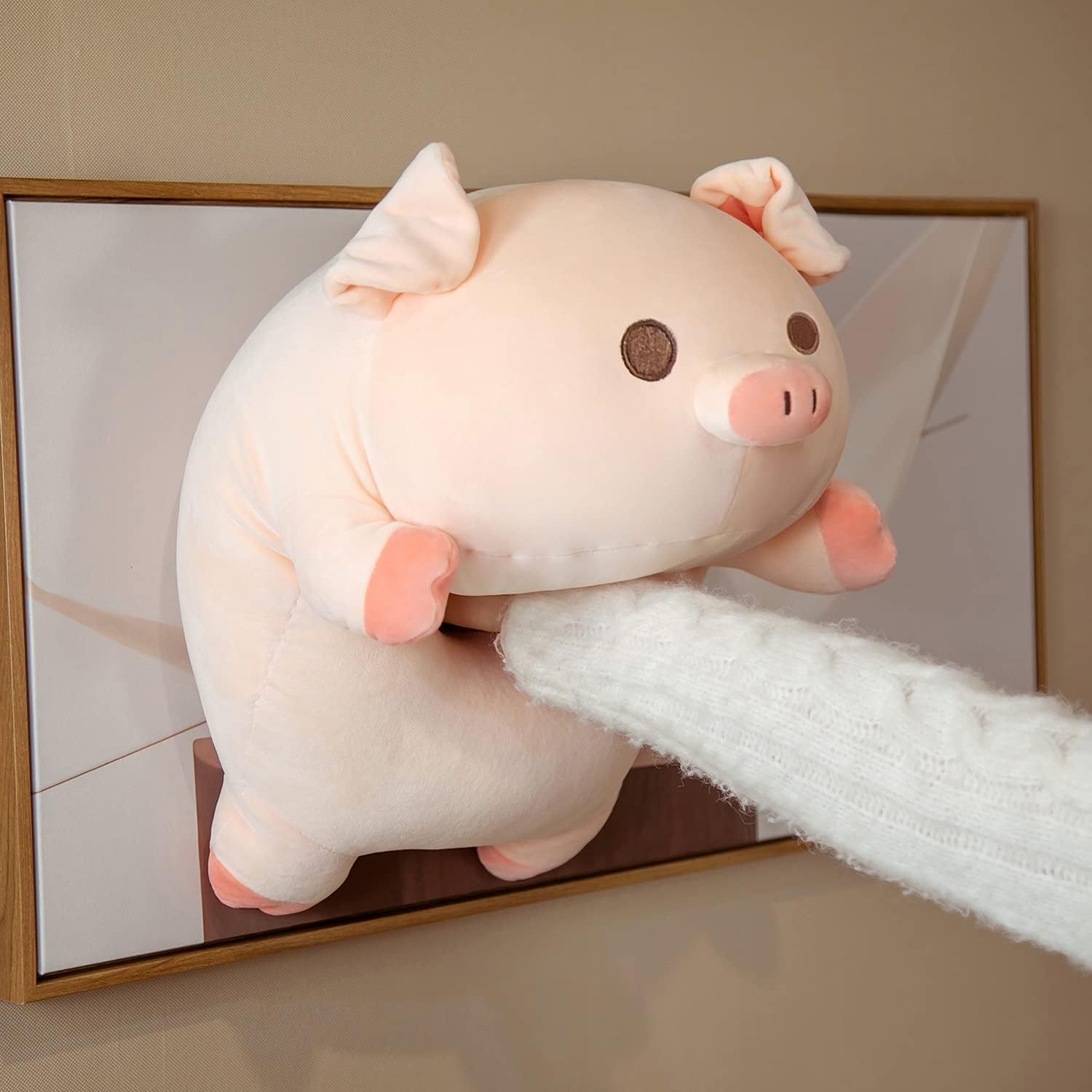 Fortunings JDS Pig Hugging Pillow 236 Plush