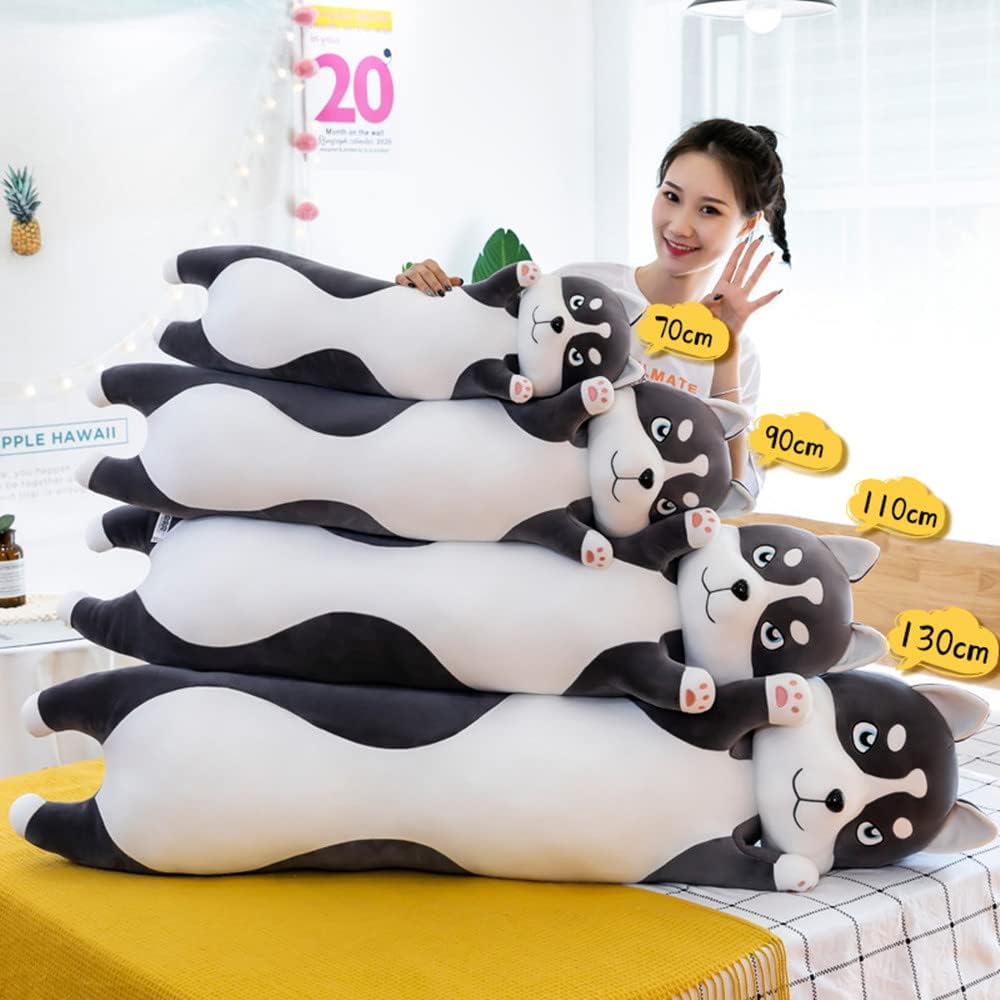 Yeqivo Long Husky Plush Pillow for Kids and Girls 1