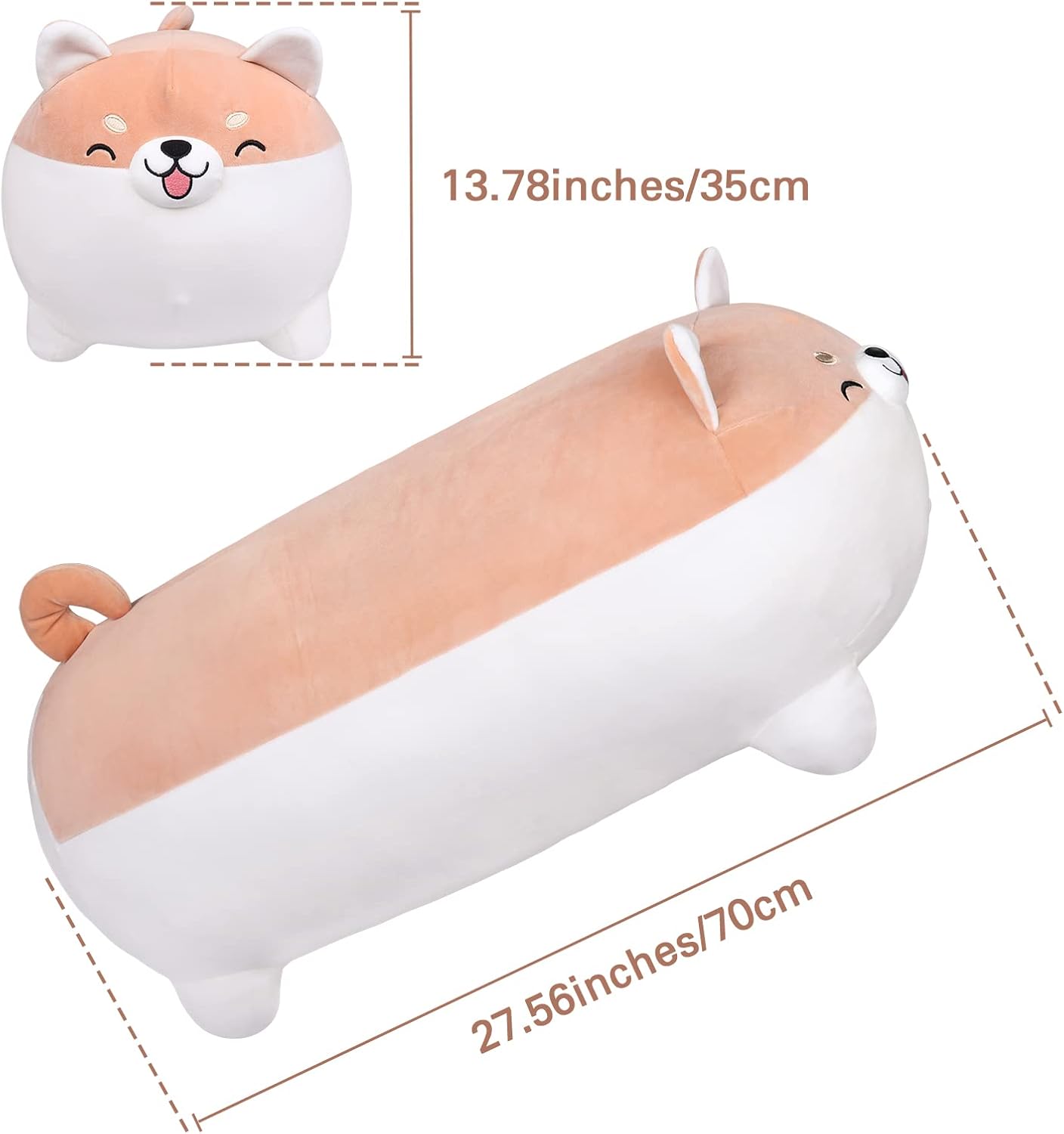 Auspicious Beginning 276 Plush Dog Body Pillow
