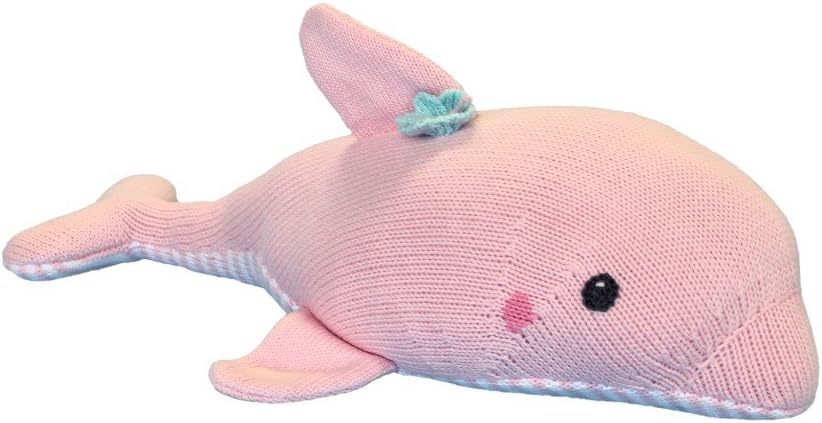 ZUBELS Baby Girls Dolly The Dolphin Plush Doll 14-Inch