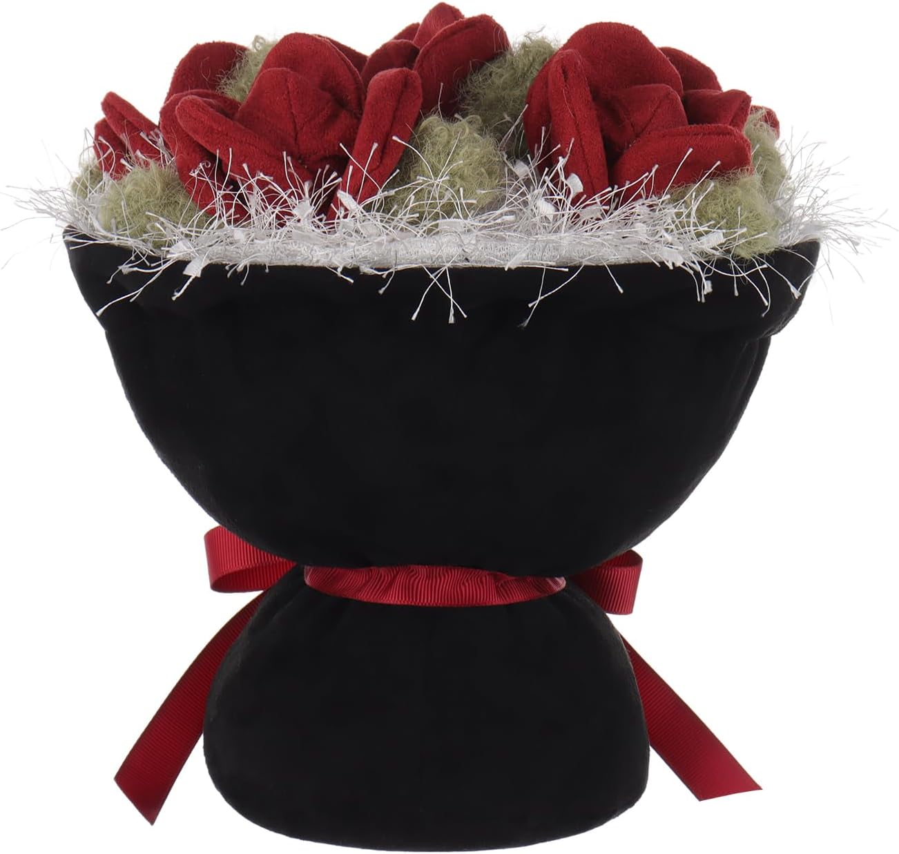 Apricot Lamb Romantic Rose Bouquet Plush Toy