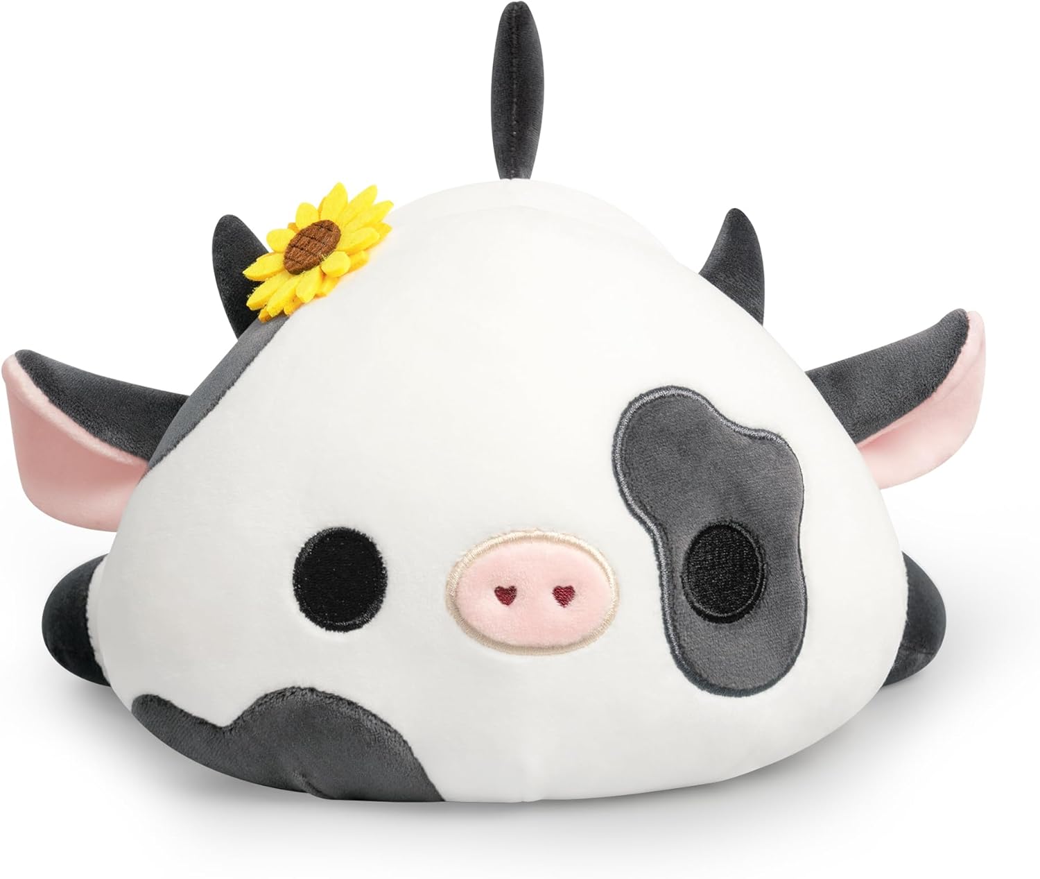 Onsoyours 12 Sunflower Cow Plush Pillow Toy