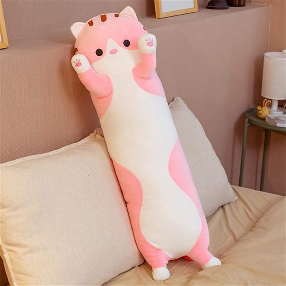 Shangman Plush Cat Pillow Cute Soft Stuffed Kitten Toy
