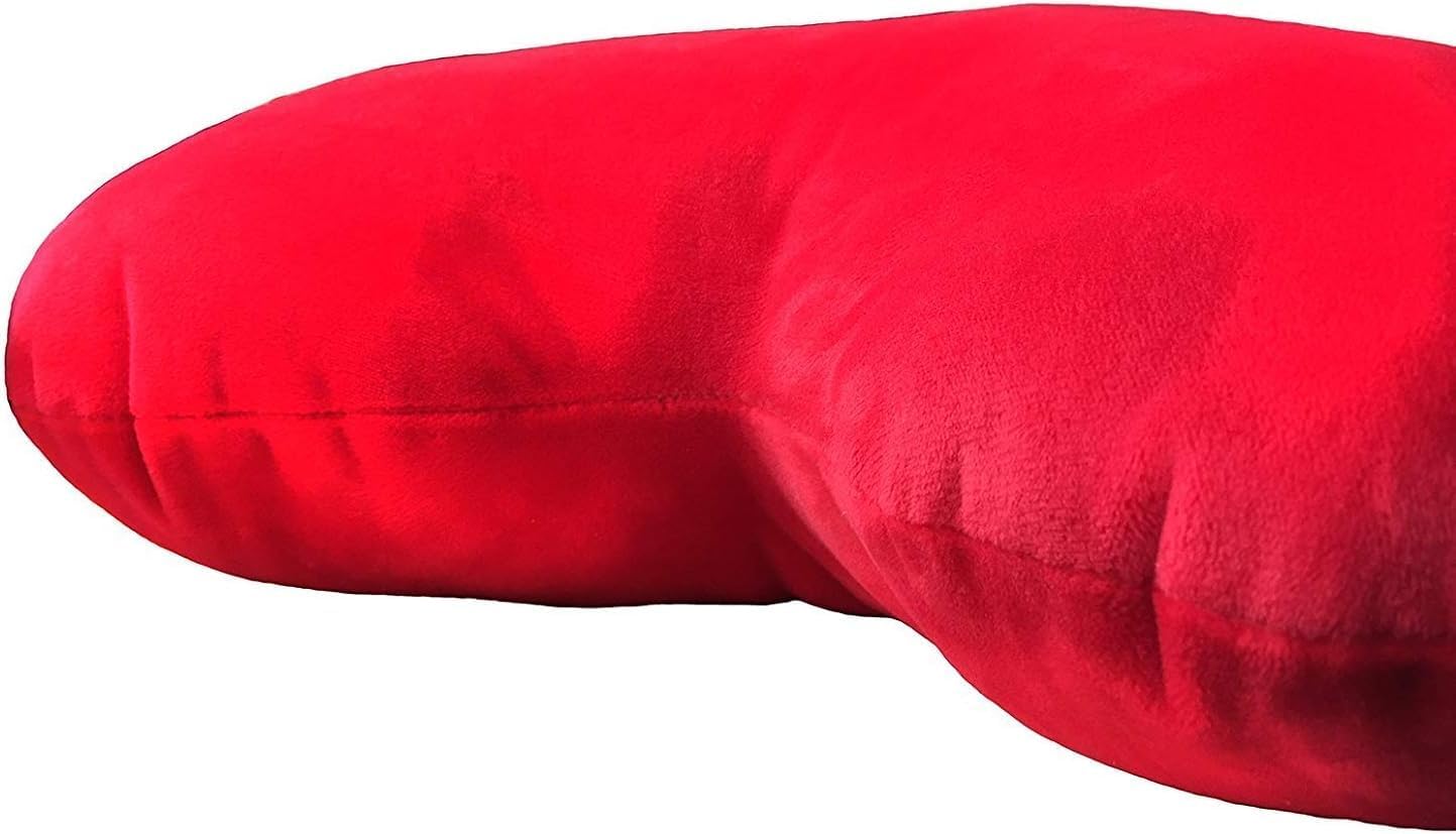 HongMall Cute Plush Red Heart Pillow Cushion Toy Gift