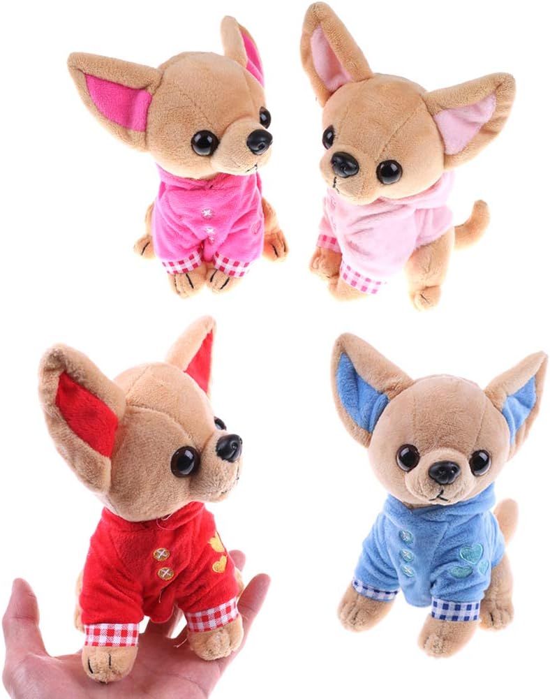 SUSHAFEN Plush Dog Pillow Toy 17cm Cute Birthday Gift
