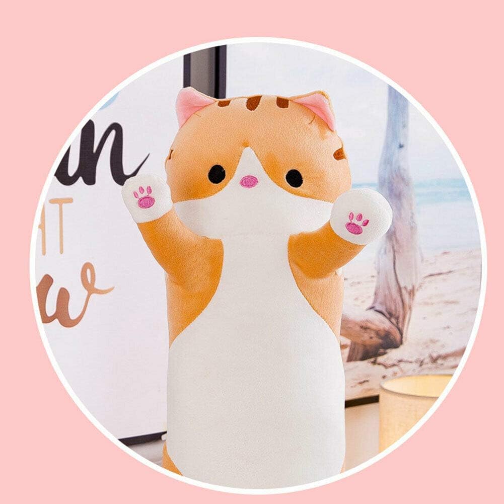 WUYU Plush Cat Pillow Soft Stuffed Kitten Toy