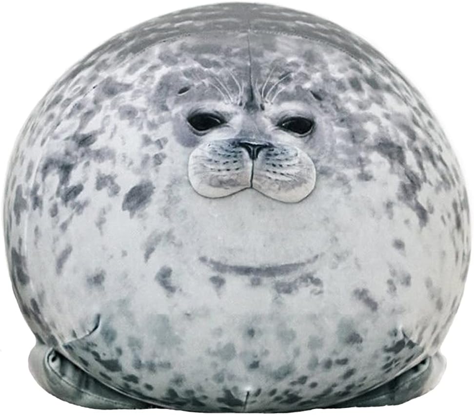YESGIRL 237 Inch Seal Plush Pillow - Soft Stuffed Animal Toy