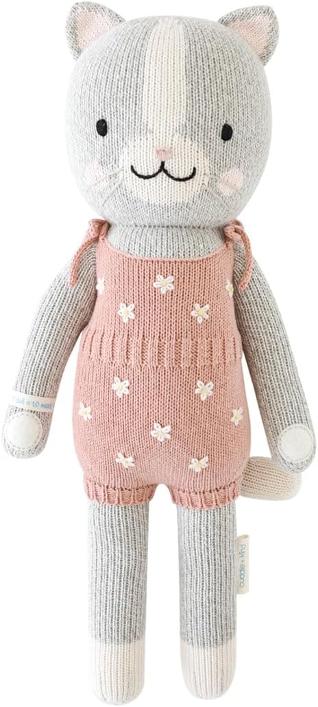 Cuddle Kind Daisy The Kitten 20 Hand-Knit Doll 1
