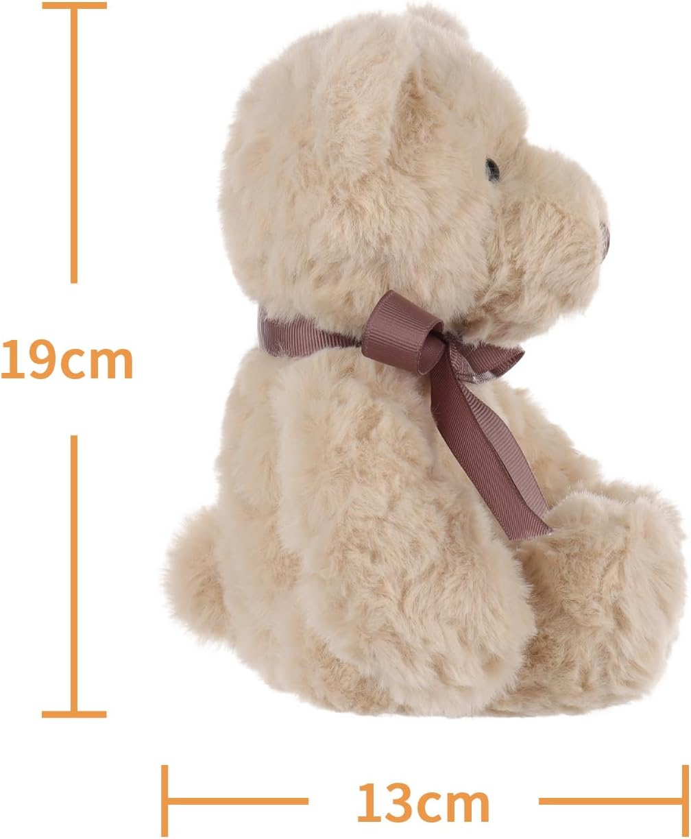 Apricot Lamb Gentle Bear Stuffed Animal 75 Inches Plush Toy for Kids