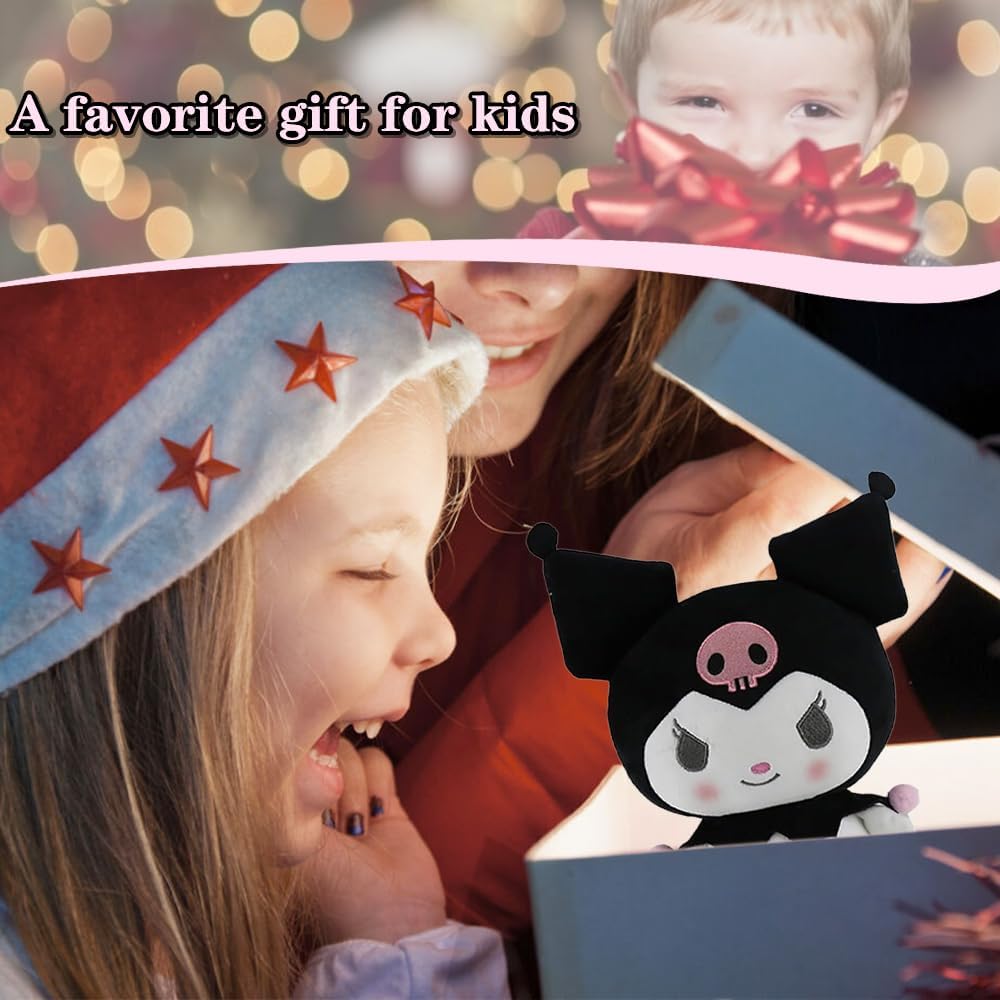 Cute Kitty Plush Toy for Kids Soft Stuffed Animal Pillow
