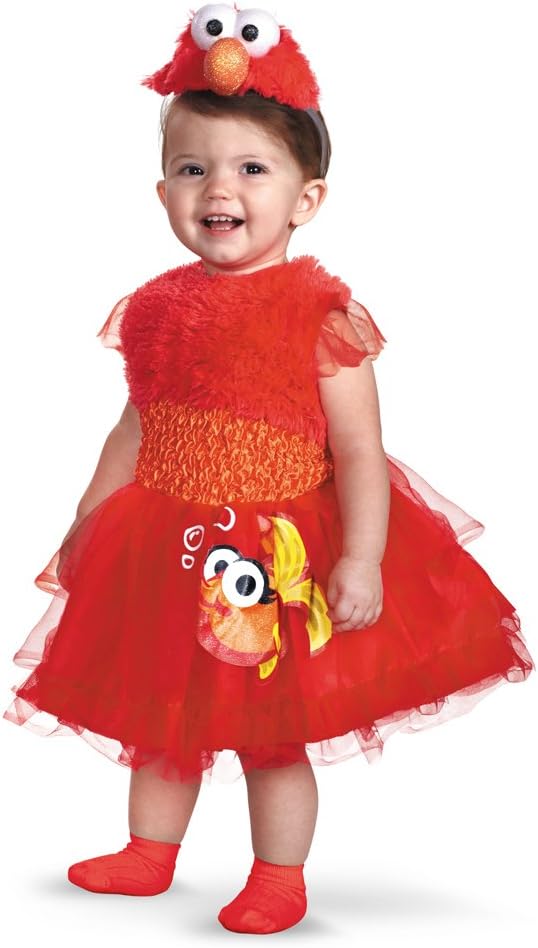 Frilly Elmo Costume for Kids - 3T-4T
