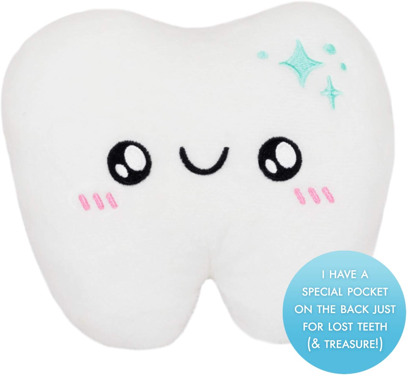 Squishable Flat Tooth Fairy Pillow 5 Inch Plush