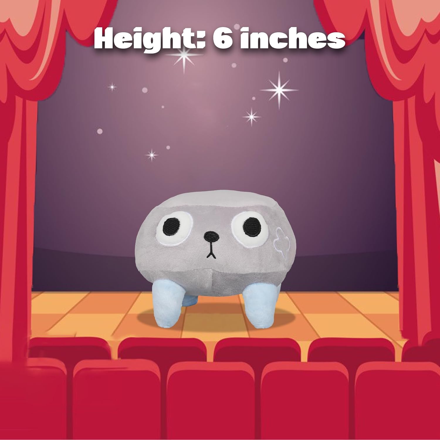 HUISHEDEA 98 Inch Cute Pebble Plush Pillow